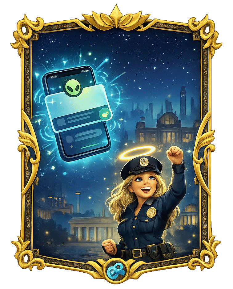 Erstkontakt – Dienstabzeichen