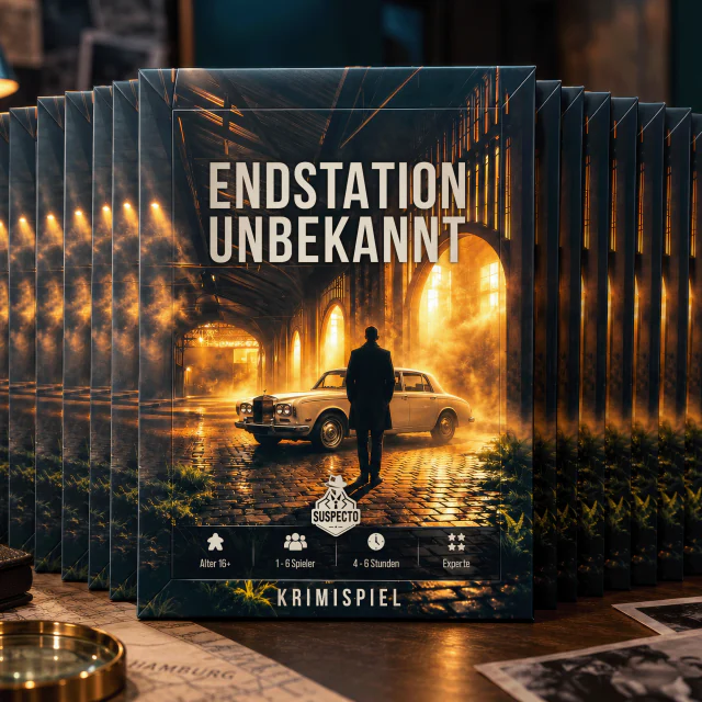 Spielverpackung Endstation Unbekannt