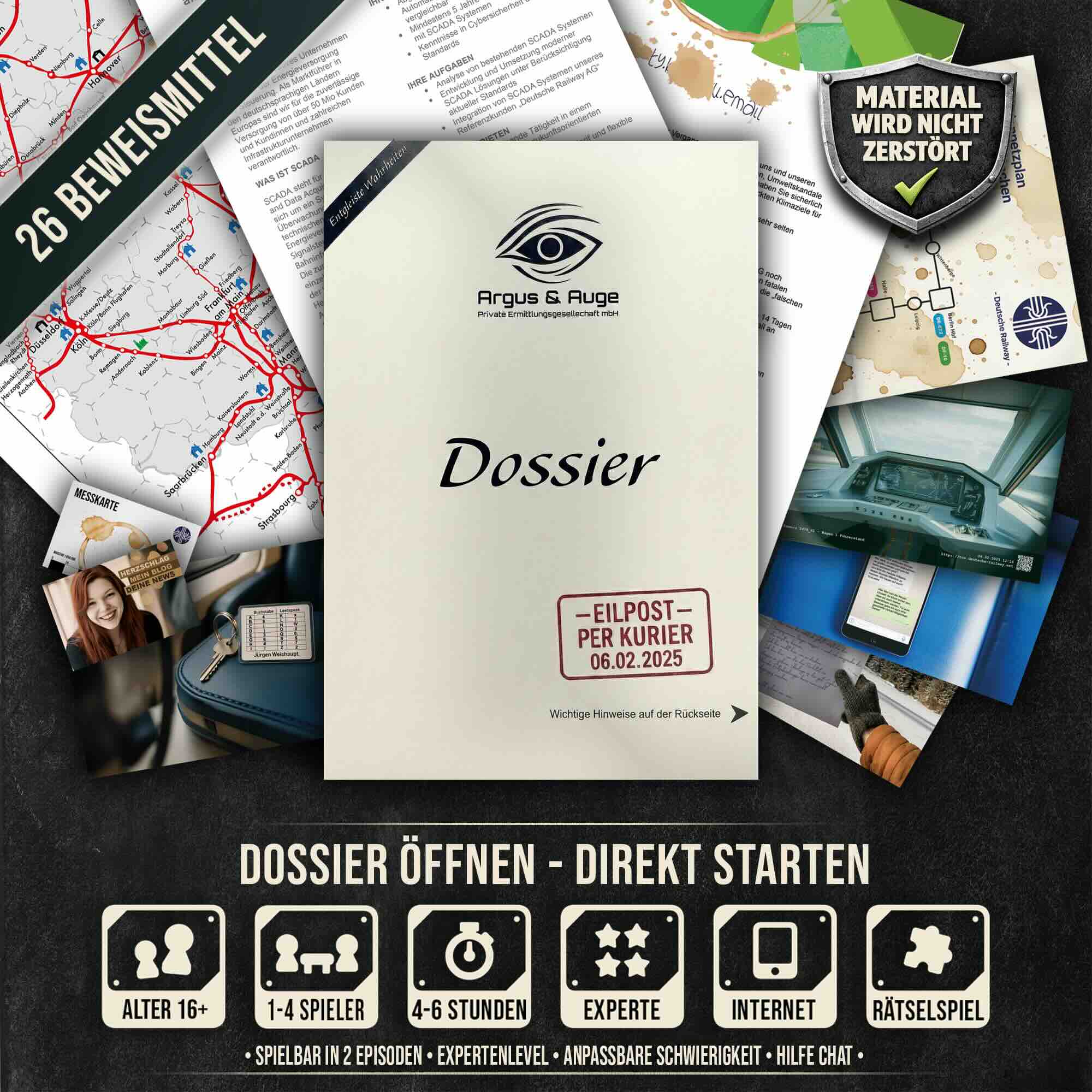 Beweismittel 2 aus Entgleiste Wahrheiten