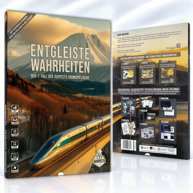Spielverpackung Entgleiste Wahrheiten