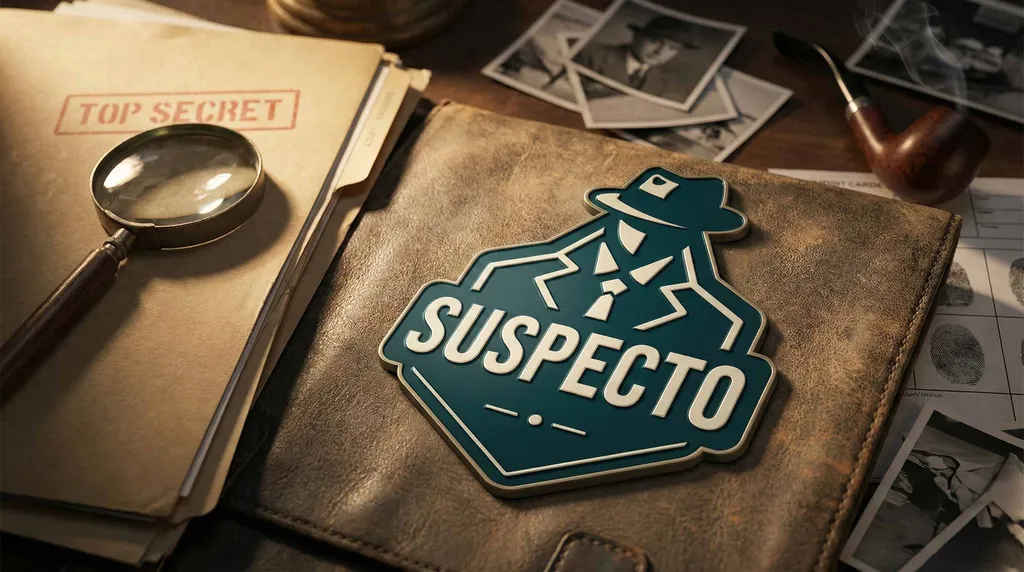 Premium Krimispiel zuhause – Ermittlungsdossier und Agentenzentrale von Suspecto